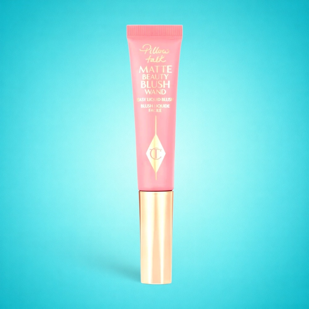 New Charlotte Tilbury Matte Beauty Blush Wand, Pillow Talk Pink Pop.